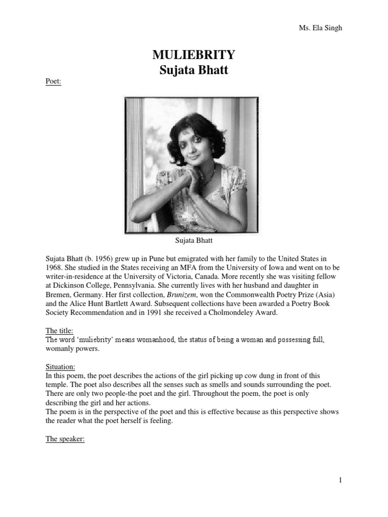 Muliebrity poem text picture