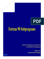 F90-Subprograms
