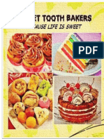 Sweet Tooth Bakers. Business Plan