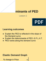 Unit 3 - Lesson 2 Determinants of Ped