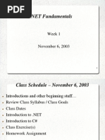 Dot NET Fundamentals Part1