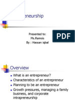 Entrapreneurship