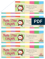 Mom & Dad Time Coupons