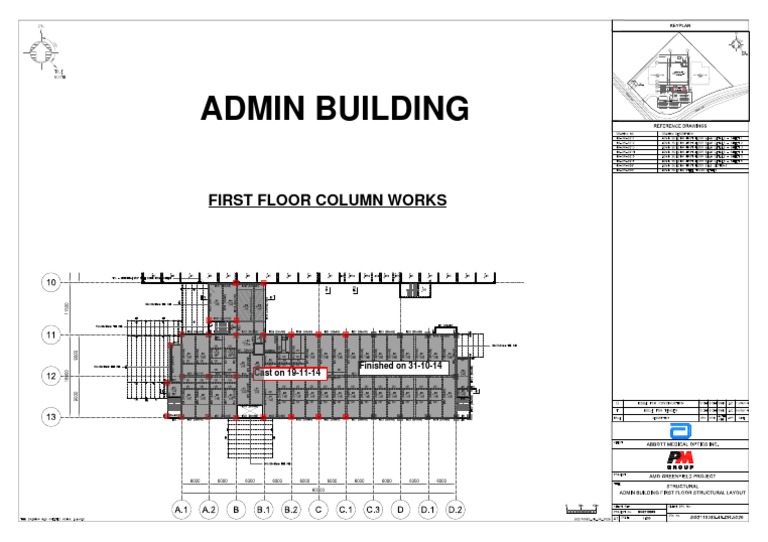 Admin 1st Floor Column | PDF