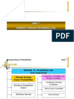 Konsep Dasar Probabilitas