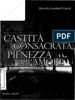 Castità Consacrata Pienezza Dell'Amore Marcela Lombard García
