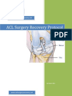ACl Surgery Recovery Protocol