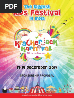 Krackerjack Karnival Sponsorship Details