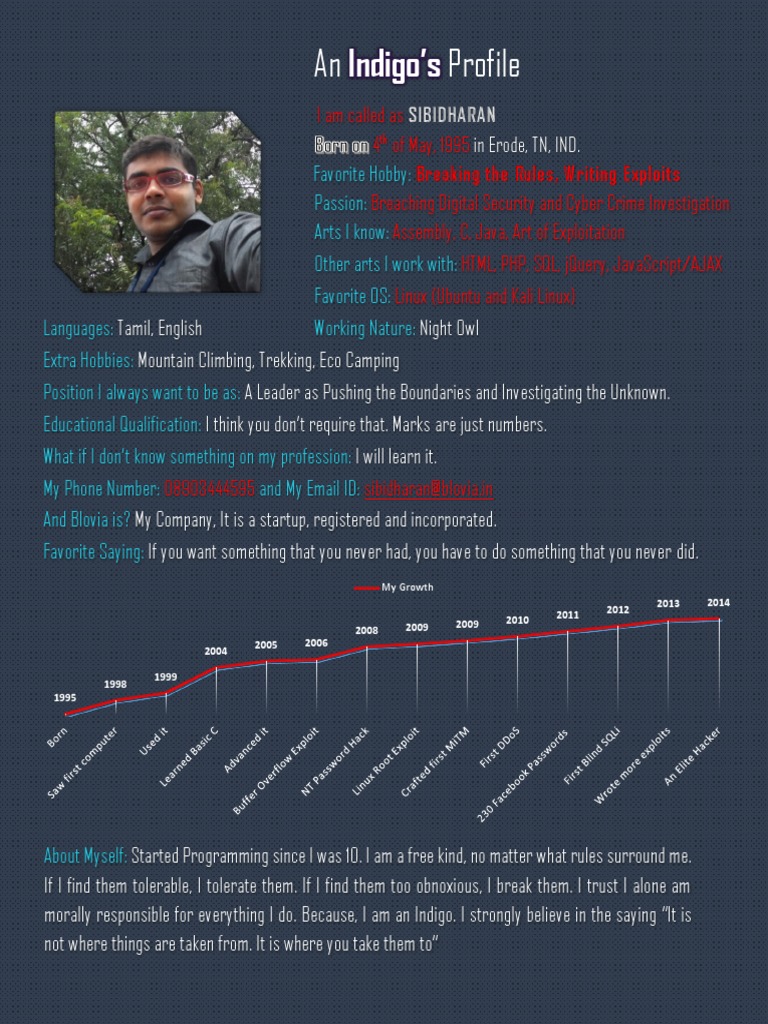 A Hacker Profile | PDF | Denial Of Service Attack | Information Governance