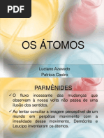 Os Átomos - História Da Física