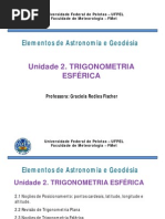 Trigonometria Esférica
