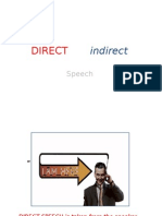 Direct Indirect Speech