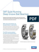 SKF Quiet Running Deep Groove Ball Bearings Brochure