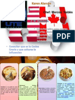 Gastronomía Canadá - EEUU
