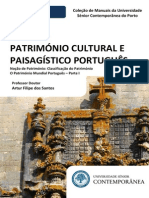 Manual De: Património Cultural E Paisagístico Português
