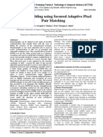 Data Embedding Using Secured Adaptive Pixel Pair Matching