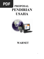 Proposal Usaha Warnet