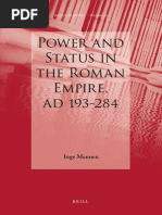 Power and Status in The Roman Empire AD 193-284 by Inge Mennen