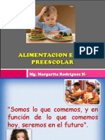 Alimentacion en El Preescolar