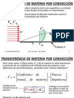 Fenómenos de Transporte - Transferencia de Materia Por Convección