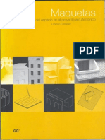 Maquetas Manual de Elaboracion La Representación Del Espacio en El Proyecto Arquitectónico Lorenzo Consalez