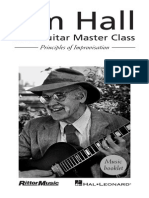 Jazz Guitar Master Class Improvisation Principles