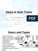 Gears & Gear Trains
