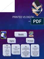 Printed vs Digital Books: My Opinion on the Pros and Cons