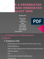 Sumber & Pendekatan Pendidikan Kesehatan Lanjut Usia