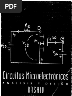 Circuitos Microelectronicos - Rashid | PDF