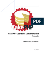 Cook Book CakePHP