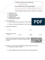 Ficha de Trabalho Proporcionalidade 