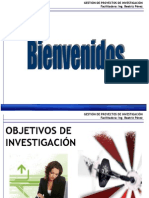 Objetivos de Investigación