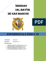 INFORME 8 DE F3-Electromagnetismo e Induccion Magnetica