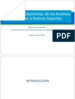 Gestión electrónica de archivos: de papel a soportes digitales