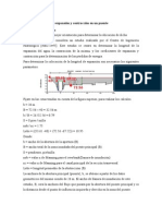 Cálculo coeficientes expansión contracción puente