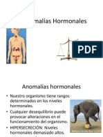 Anomalías Hormonales