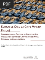 Estudo de caso da grife mineira Patogê