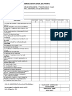 Co-Evaluación de Exposicion Oral para estudiantes