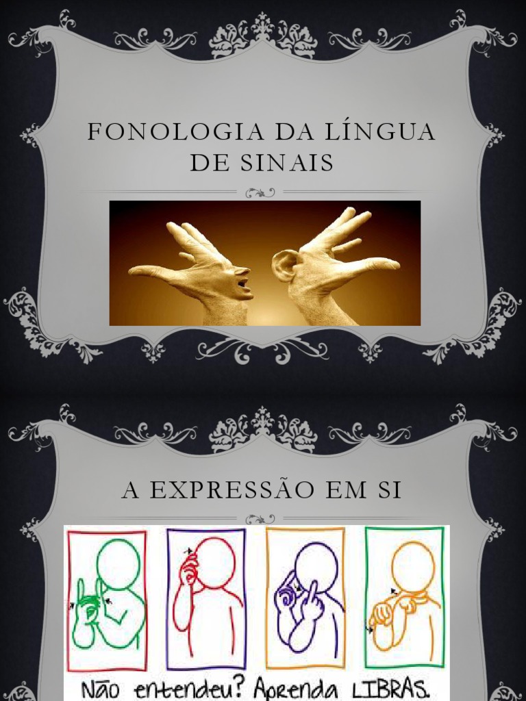 Fonologia Da Língua de Sinais - Libras | Download grátis PDF ...