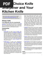 Download Chefs Choice Knife Sharpener and Your Kitchen Knife by Joe Hitch SN24674412 doc pdf