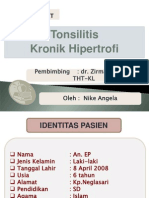 Presus Tonsilitis