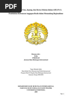 Download Bergabungnya Cina Jepang Dan Korea Selatan Dalam ASEAN3 Pembuktian Kebenaran Anggapan Realis Dalam Memandang Regionalisme by Erika Angelika SN24674673 doc pdf