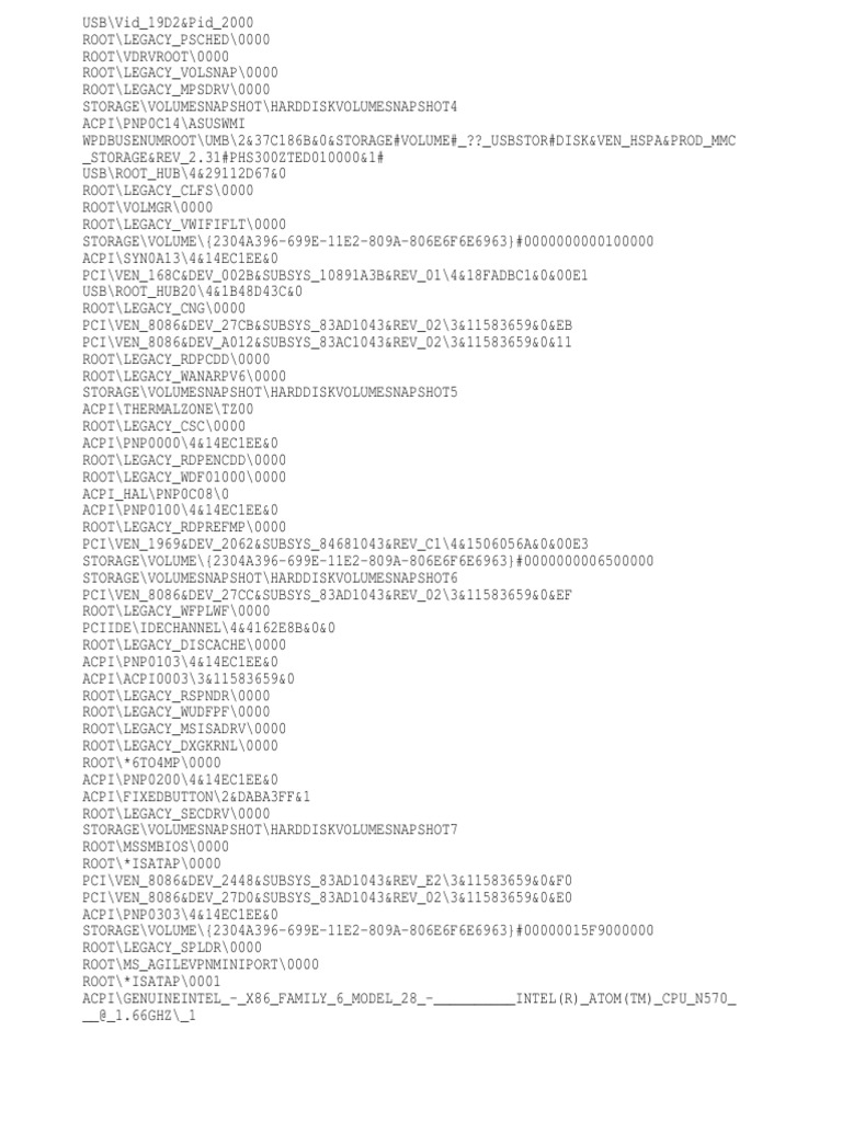 USB Device and Driver Information | PDF | Physical Layer Protocols ...