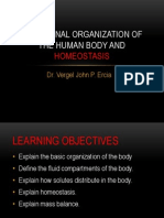 Functional Organization of The Human Body and HOMEOSTASIS