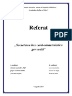 Referat societatea bancara