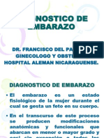 Diagnostico de Embarazo