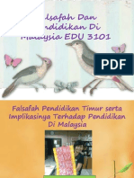 Falsafah Dan Pendidikan Di Malaysia EDU 3101