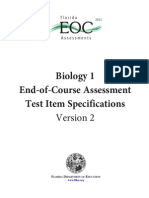 Fcat Fldoe Org Eoc PDF Biologyfl11sp