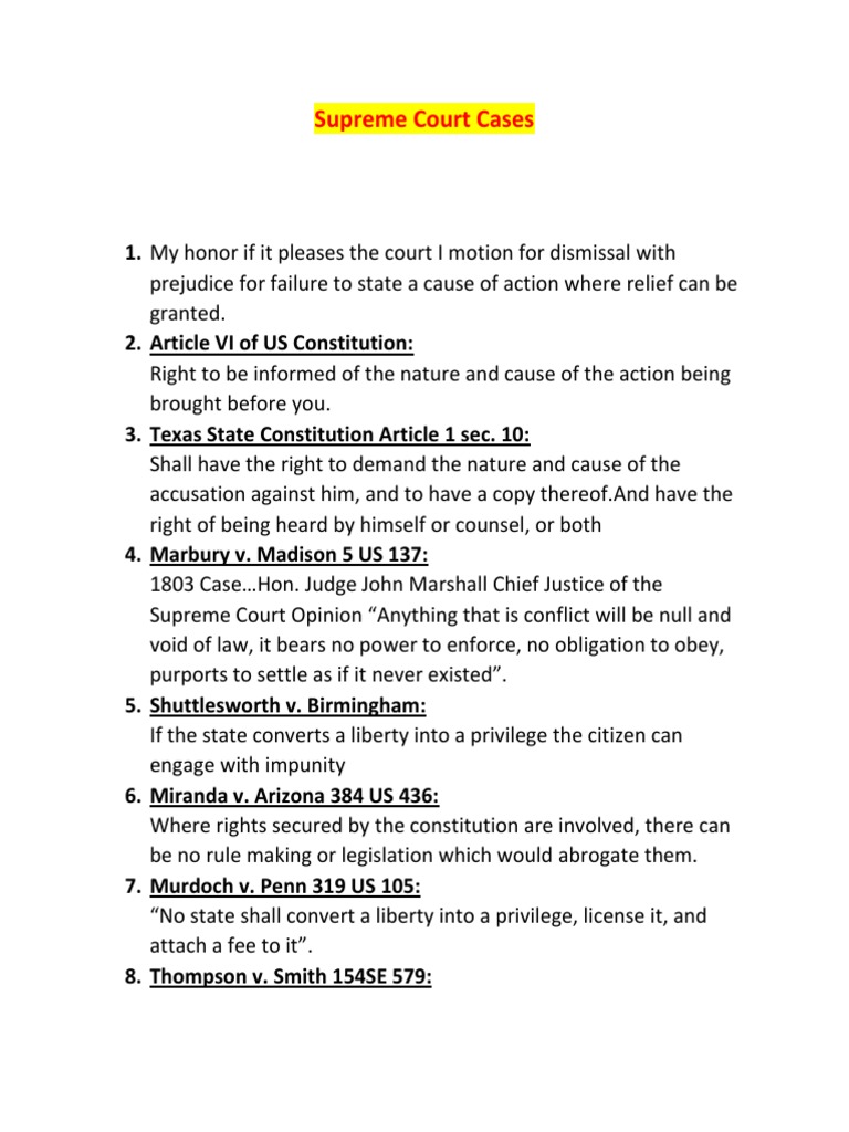 Supreme Court Cases.docx Uniform Commercial Code United States